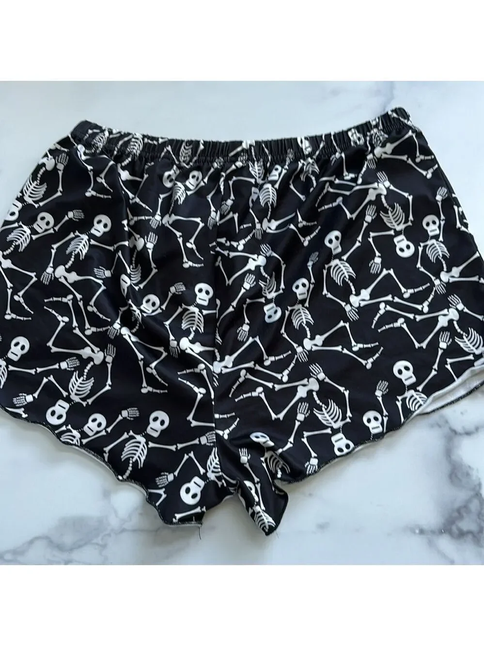 Skeleton Shorts Size Large